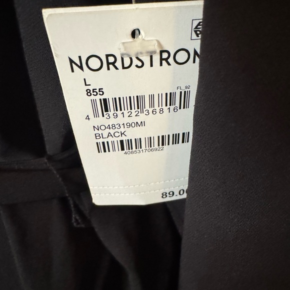 Nordstrom Long Sleeve Belted Pockets Shirtdress Size Large NWT - Picture 7 of 9